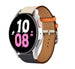 Samsung Galaxy Watch 5 44mm Leather Strap (White/Navy Blue)