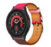 Samsung Galaxy Watch 5 Pro Lederarmband (Rosa/Rot/Braun)