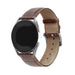 Samsung Galaxy Watch FE Leather Crocodile Grain Strap (Brown)