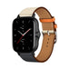 Amazfit GTS 2 Leather Strap (White/Dark Blue)