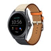 Fossil Gen 5e 44mm Leather Strap (White/Navy Blue)