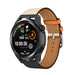 Huawei Watch GT Lederarmband (Weiß/Dunkelblau)