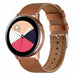 Samsung Galaxy Watch Active Lederarmband (eng Braun)