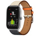 Xiaomi Amazfit GTS Lederarmband (Weiß/Dunkelblau)