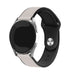 Samsung Galaxy Watch 7 - 44mm Leder Hybrid-Armband (Weiß)