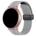 Polar Grit X Pro D-Schnalle Silikonarmband (Hellgrau)