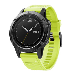 Garmin Descent G1 Silikonarmband (Hell Grün)