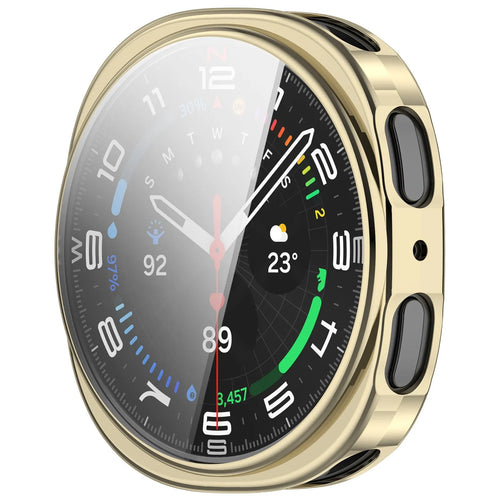 Samsung Galaxy Watch 8 - 40mm / 9 - 40m TPU Hülle (Hell Gold)