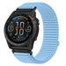 Garmin Fenix 9 - 43mm Wave Nylonarmband (Hellblau)
