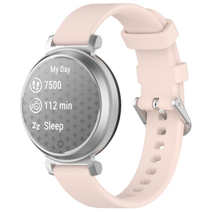 Zenwatch Lily Klassisches Silikonarmband (Hellrosa)