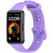 Huawei Band 8 Klassisches Silikonarmband (Flieder)