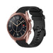 Samsung Galaxy Watch 3 41mm Premium Silicone Strap (Black)