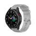 Samsung Galaxy Watch 4 Classic 46mm Luxus-Silikonarmband (Grau)