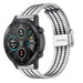 Honor Magic Watch 2 Edelstahl-Armband (Silber/Schwarz)