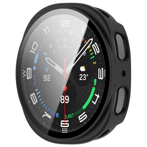 Samsung Galaxy Watch 8 - 40mm / 9 - 40mm/ Hardcase mit Glas (Schwarz)