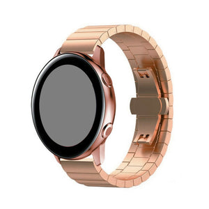 Garmin Forerunner 255s Metal Strap (Rose Gold)
