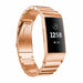 Fitbit Charge 4 Metallarmband (Roségold)