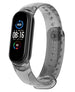 Xiaomi Mi Band 3/4 Sonnenverfärbendes Kristallband (Schwarz-Transparent)