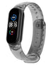 Xiaomi Mi Band 3/4 Sonnenverfärbendes Kristallband (Schwarz-Transparent)