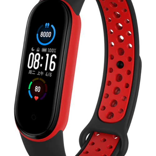 mi-band-5-sport-band-zwart-rood-1