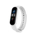 Xiaomi Mi Band 5 Silikonarmband (Weiß)