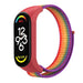 Xiaomi Mi Band 7 Nylonarmband (Regenbogen)