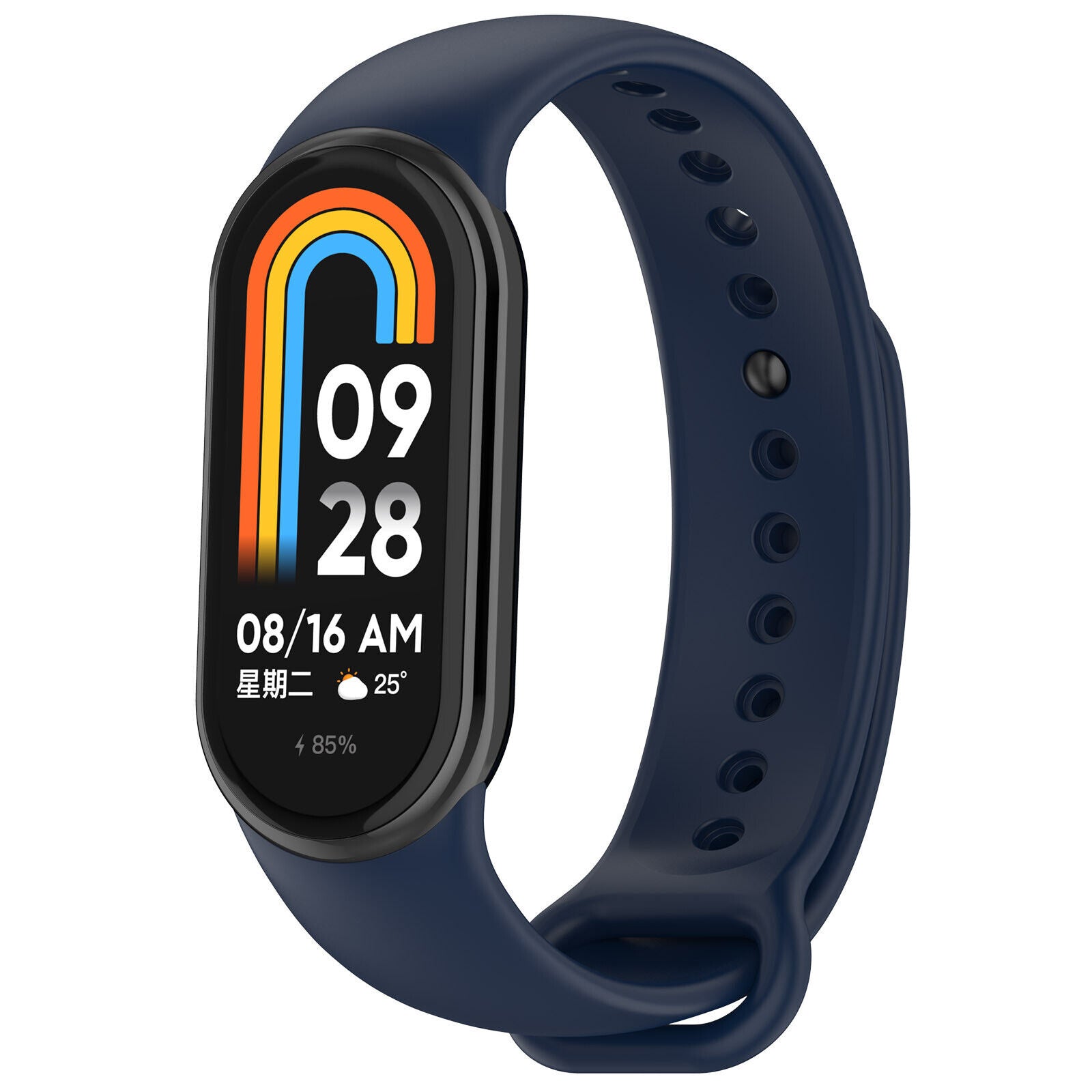 Xiaomi Smart Band 10 Silikonarmband (Dunkelblau)