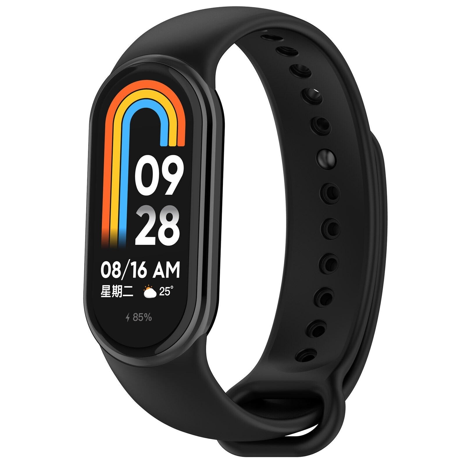 Xiaomi Smart Band 10 Silikonarmband (Schwarz)