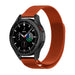 Samsung Galaxy Watch 4 Classic 46mm Milanese-Armband (Orange)