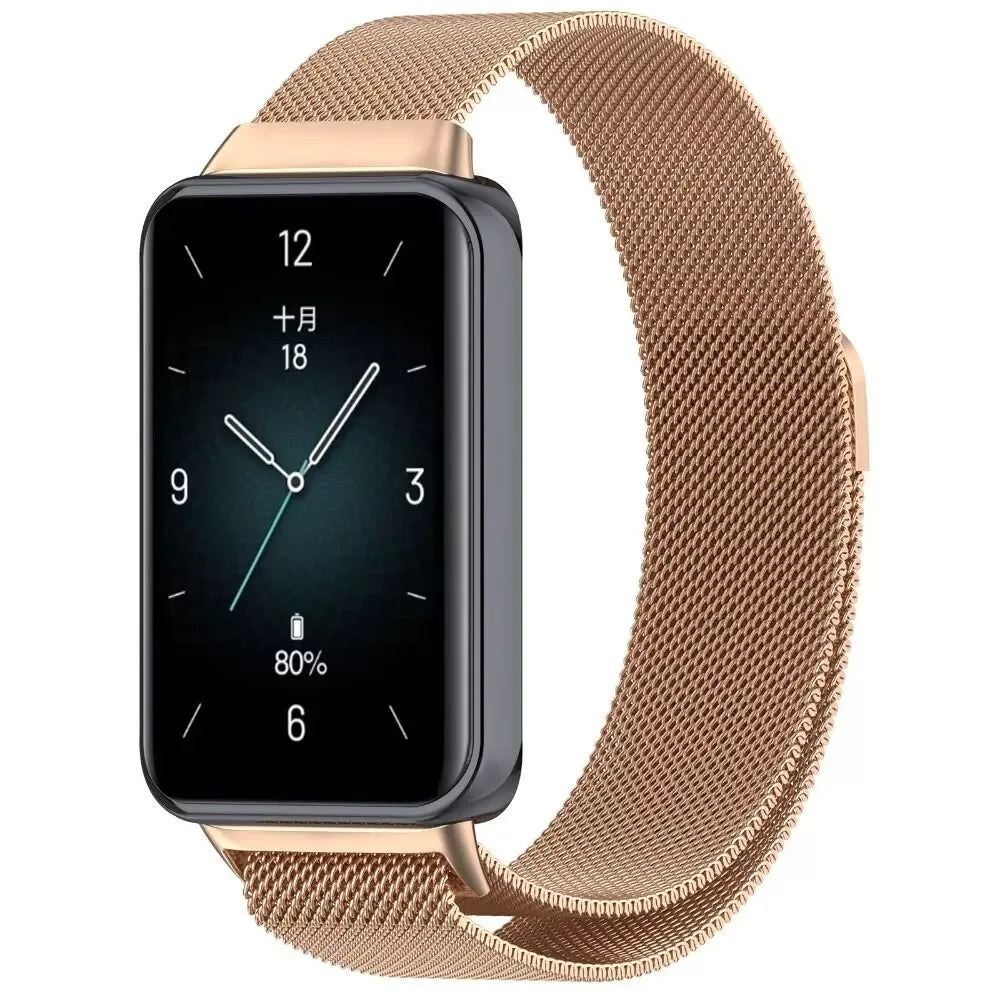 Honor Band 10 Milanese Armband (Roségold)