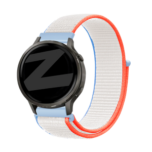 Bandz Garmin Venu 4 - 41mm Nylon Loop Strap (Milk White)