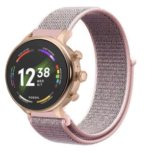 Nylon Strap, on a watch, 3/4 front view