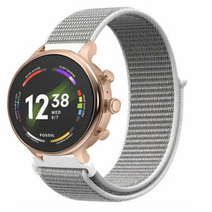 Nylon Strap, on a watch, 3/4 front view
