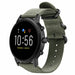 Fossil Gen 4 Explorist (HR) Nylonarmband mit Schnallenverschluss (Grün)