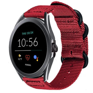nylon-gesp-band-rood