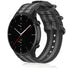 Amazfit GTR 2 Nylon-Schnallenarmband (Schwarz/Grau)