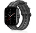 Amazfit GTS 2 Nylon-Schnallenarmband (Schwarz/Grau)