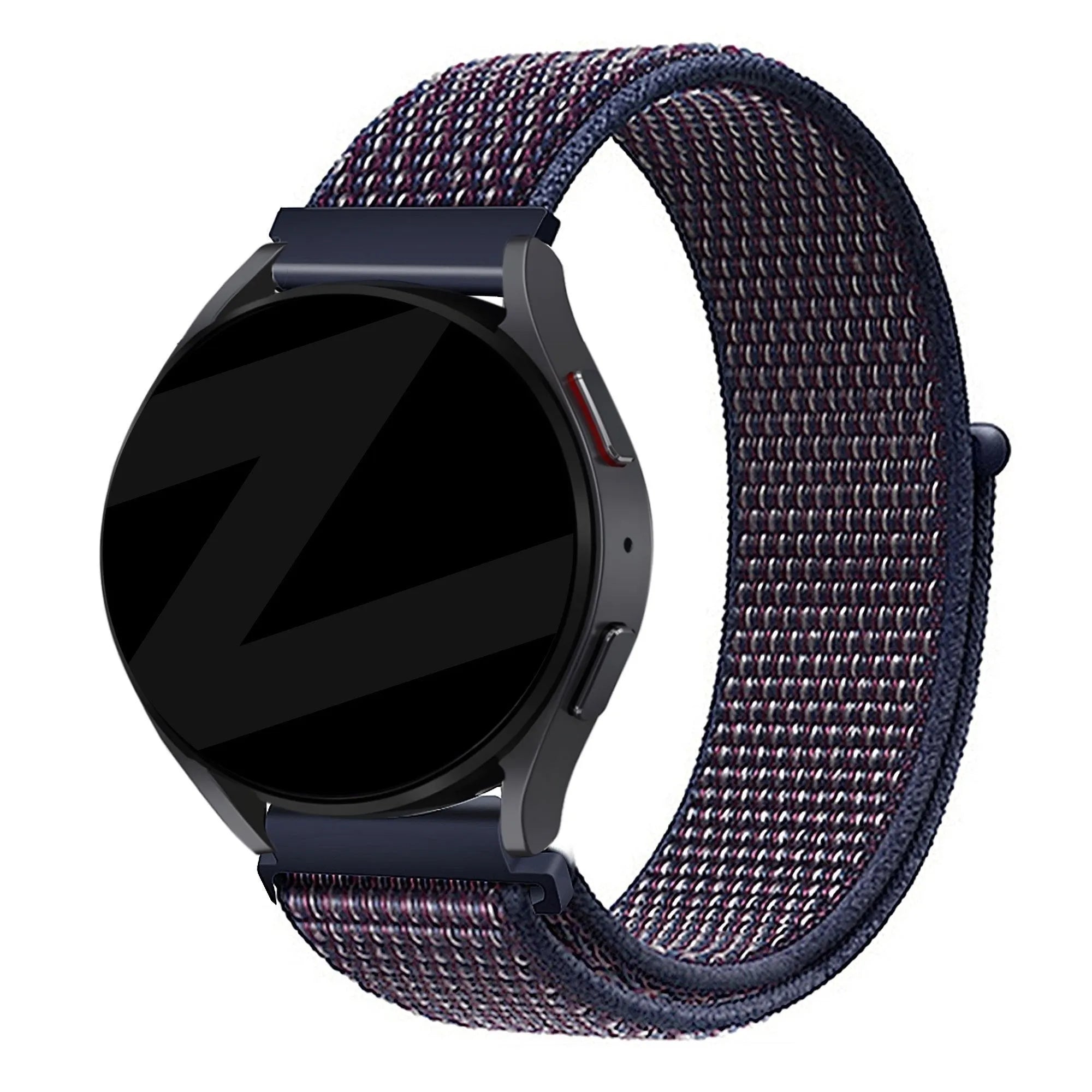 Bandz Oppo Watch X2 Nylon Loop Armband (Indigo Blau)