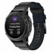 Garmin Quatix 8 - 47mm Nylon Hybrid Strap (Blue)