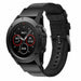 Garmin Quatix 5 / 6 / 7 Nylon Hybrid Strap (Black)