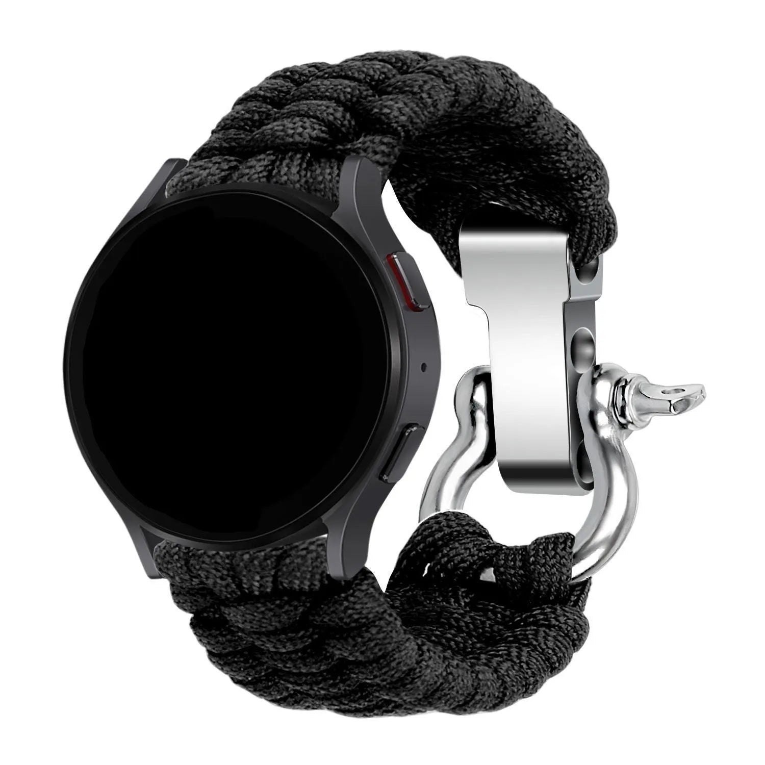 Oppo Watch X2 Nylon Seilarmband (Schwarz)