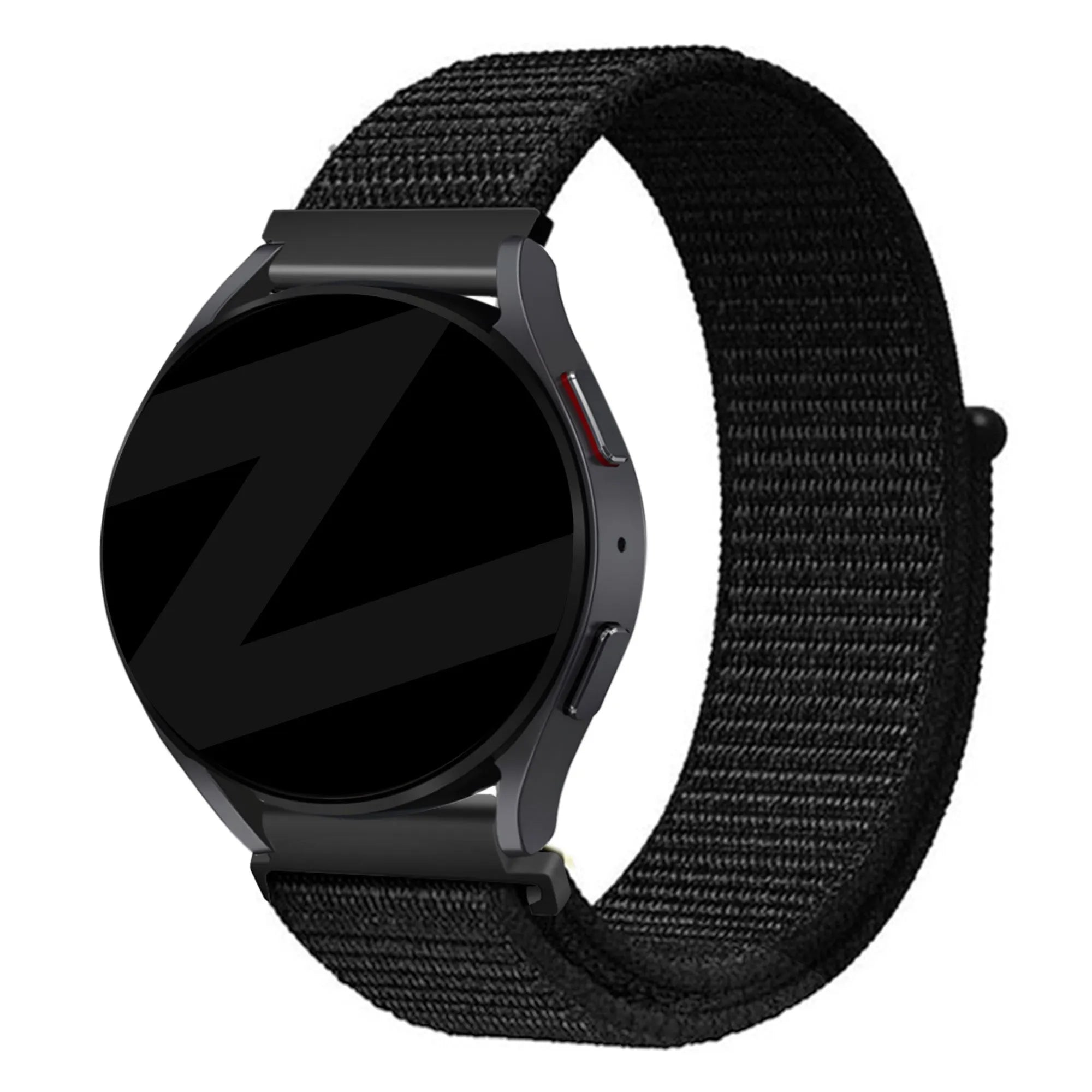 Bandz Coros Pace 2 Nylon Loop Armband (Schwarz)