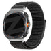 Bandz Samsung Galaxy Watch Ultra 2 Nylon Loop Armband (Schwarz)