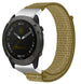 Garmin Fenix 7x Nylonarmband (Olivgrün)
