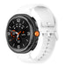 Samsung Galaxy Watch 8 - 44mm Silikonarmband (Weiß)