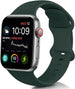 Apple Watch Klassisches Silikonarmband (Olivgrün)