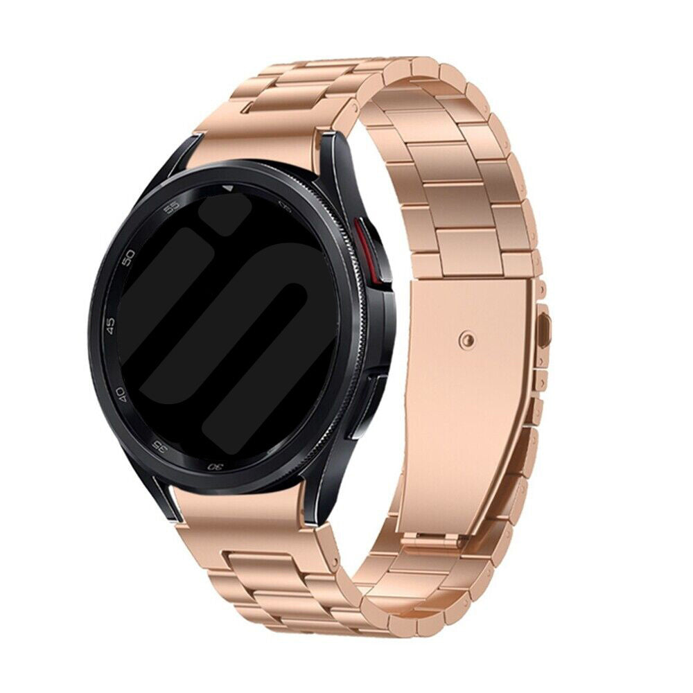 Steel Strap 'One Push', on a watch, 3/4 front view