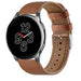 OnePlus Watch Lederarmband (glattes Braun)