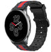 OnePlus Watch Special Edition Armband (Schwarz/Rot)