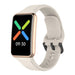 Oppo Watch Free Silicone Strap (Sand White)